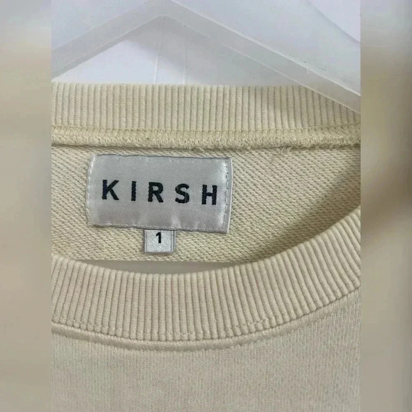 KIRSH BIG CHERRY TERRY
NAPPING CROP SWEATSHIRT Size S - Picture 5 of 6